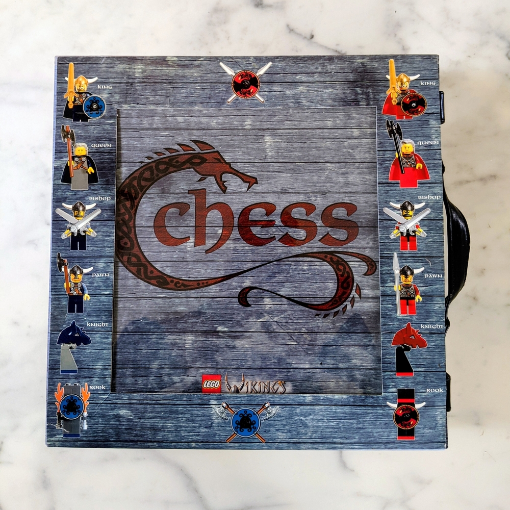 RARE FIND! NWT. 2006 Collectible LEGO Vikings Chess Set Item 4499577.